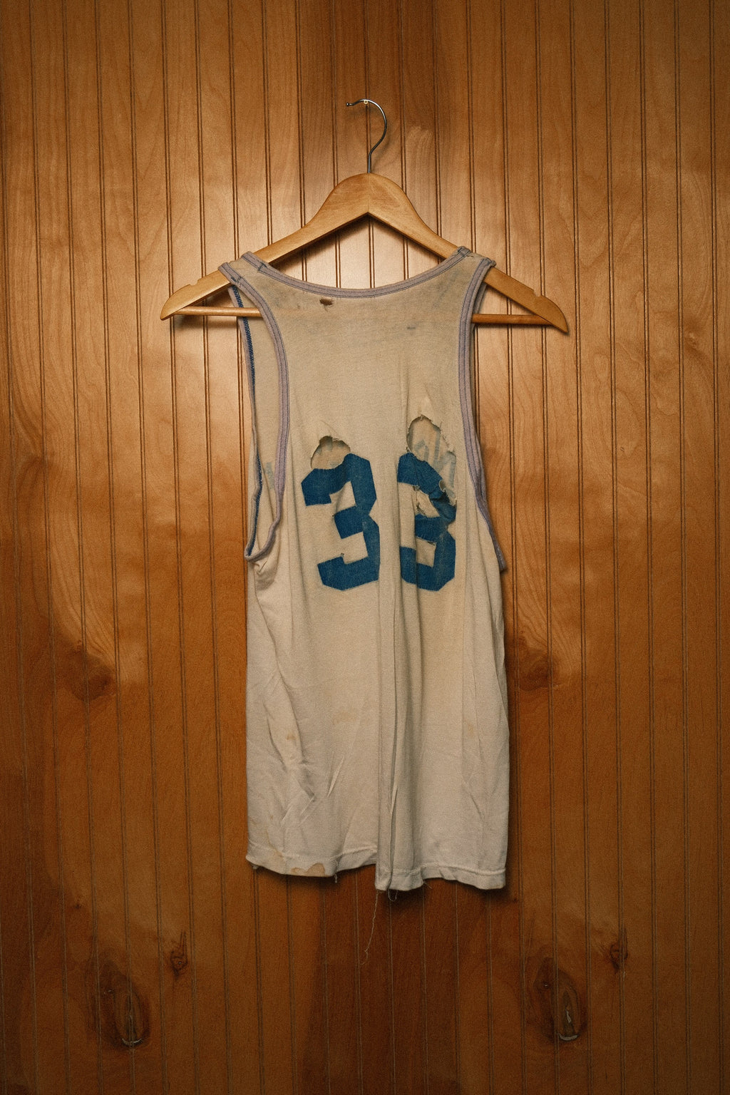 1960's New Canaan YMCA Thrashed Tank Top