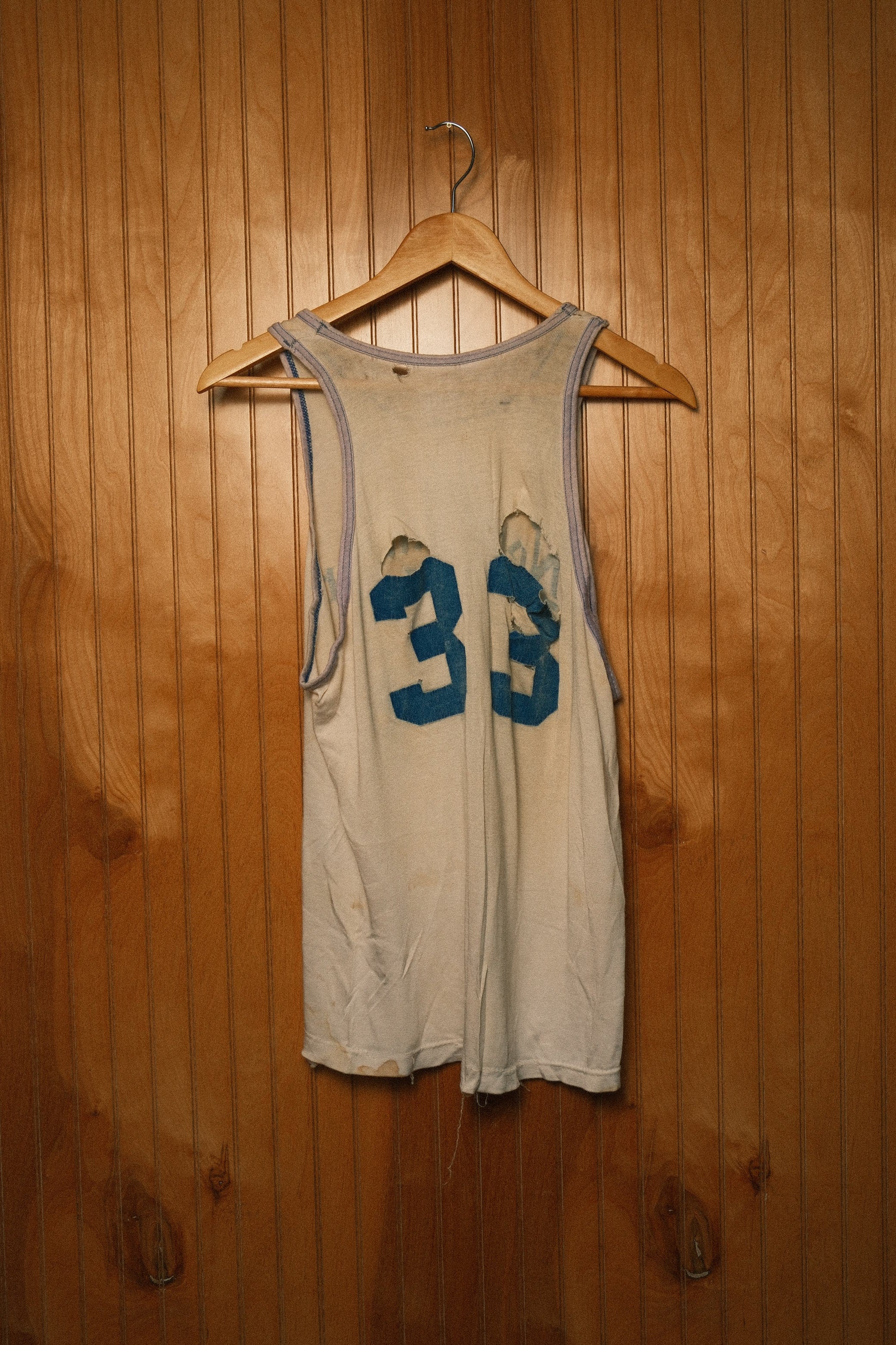 1960's New Canaan YMCA Thrashed Tank Top