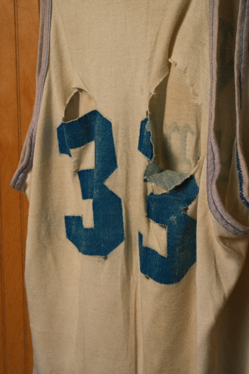 1960's New Canaan YMCA Thrashed Tank Top