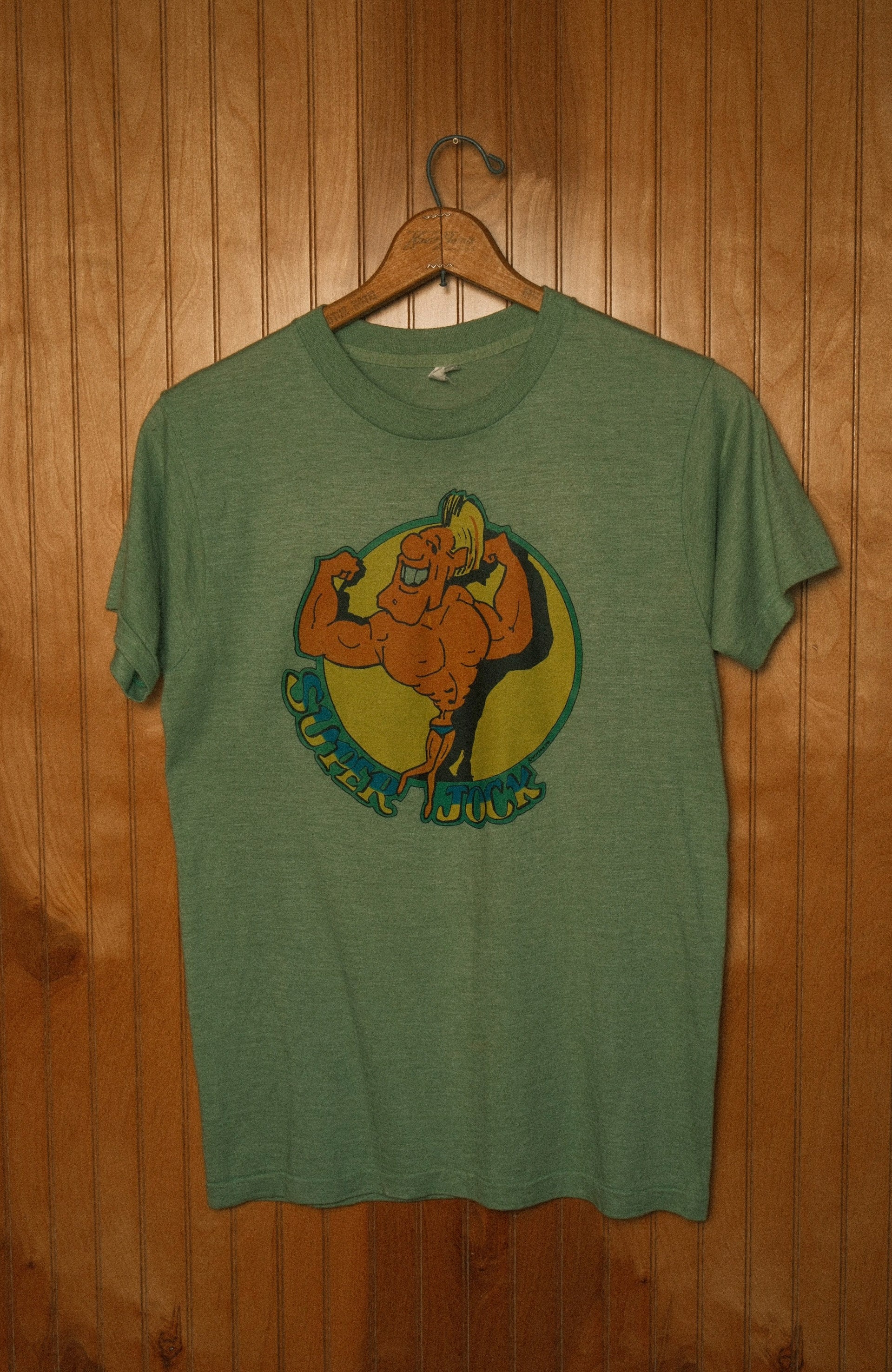 1970s "Super Jock Watson" Single Stitch T-Shirt